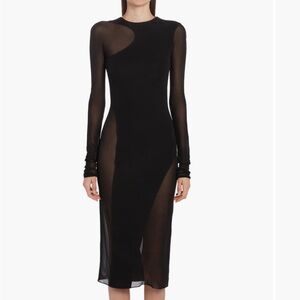 NWT Tom Ford Women Laminated Knit Dress $1950